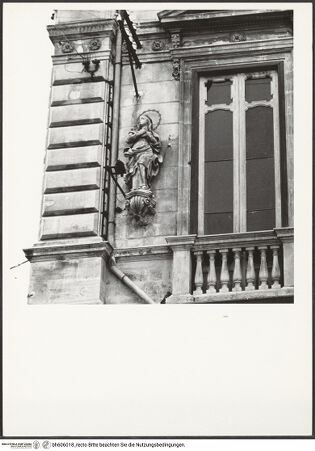 Vorderseite von unbekannt [https://www.deutsche-digitale-bibliothek.de/content/lizenzen/rv-fz/] Unbefleckte Empfängnis - Gesamtansicht, bh606018_recto. Foto.