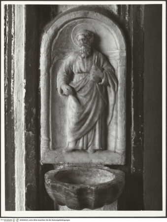 Vorderseite von unbekannt [https://www.deutsche-digitale-bibliothek.de/content/lizenzen/rv-fz/] Heiliger Paulus - Gesamtansicht, bh606022_recto. Foto.