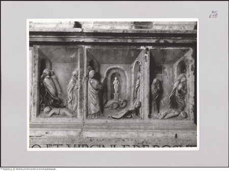 Vorderseite von unbekannt [https://www.deutsche-digitale-bibliothek.de/content/lizenzen/rv-fz/] MarienaltarPhilippus bezwingt den Drachen im Zeichen des Kreuzes - Gesamtansicht, bh606306_recto. Foto.