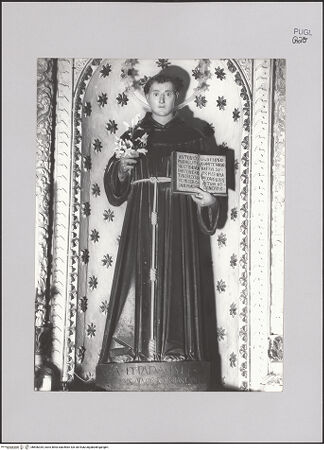 Vorderseite von Guido, Giovanni, Lecce [https://www.deutsche-digitale-bibliothek.de/content/lizenzen/rv-ez/] Heiliger Antonius von Padua - Gesamtansicht, bh606335_recto. Foto.