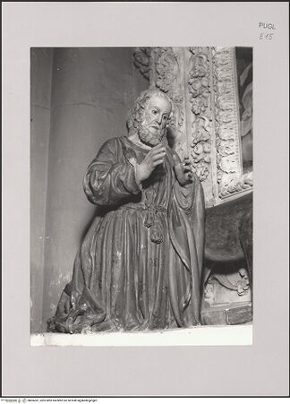 Vorderseite von Guido, Giovanni, Lecce [https://www.deutsche-digitale-bibliothek.de/content/lizenzen/rv-ez/] Krippe - Detail: Heiliger Joseph, bh606381_recto. Foto.