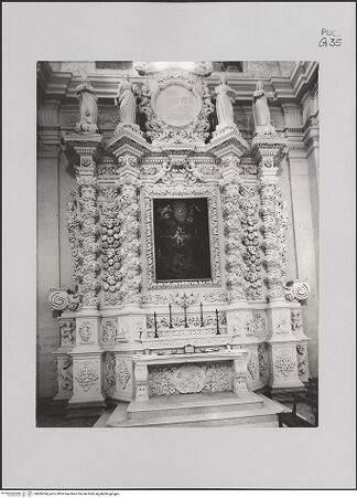 Vorderseite von Guido, Giovanni, Lecce [https://www.deutsche-digitale-bibliothek.de/content/lizenzen/rv-ez/] Altar - , bh606394_recto. Foto.