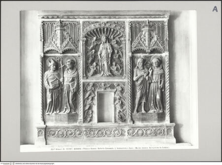 Vorderseite von Alinari [https://www.deutsche-digitale-bibliothek.de/content/lizenzen/rv-ez/] Maria der unbefleckten Empfängnis mit Heiligen - , bh606428_recto. Foto.