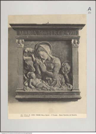 Vorderseite von Alinari [https://www.deutsche-digitale-bibliothek.de/content/lizenzen/rv-ez/] Die Heilige Familie - , bh606484_recto. Foto.