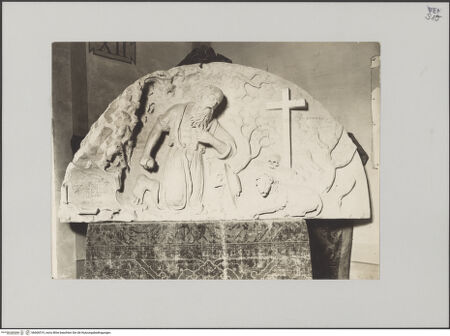 Vorderseite von ICCD [https://www.deutsche-digitale-bibliothek.de/content/lizenzen/rv-ez/] Der Heilige Hieronymus in der Wüste - , bh606519_recto. Foto.