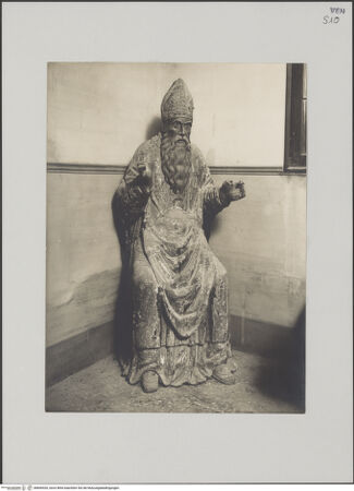 Vorderseite von ICCD ? [https://www.deutsche-digitale-bibliothek.de/content/lizenzen/rv-ez/] Heiliger Blasius - , bh606520_recto. Foto.