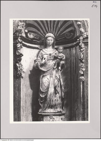 Vorderseite von Sopr. Gallerie Sicilia PA [https://www.deutsche-digitale-bibliothek.de/content/lizenzen/rv-ez/] Maria mit Kind - Gesamtansicht, bh606670_recto. Foto.