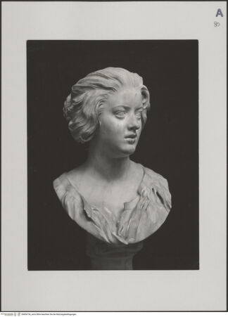 Vorderseite von ICCD [https://www.deutsche-digitale-bibliothek.de/content/lizenzen/rv-ez/] Büste der Costanza Bonarelli - Dreiviertelansicht von links, bh606736_recto. Foto.