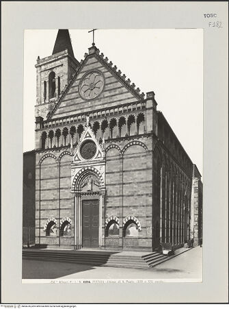 Vorderseite von Alinari [https://www.deutsche-digitale-bibliothek.de/content/lizenzen/rv-ez/] San Paolo - Fassade, bh606749_recto. Foto.