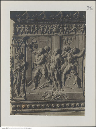 Vorderseite von ICCD [https://www.deutsche-digitale-bibliothek.de/content/lizenzen/rv-ez/] SüdkanzelGeißelung Christi - , bh606810_recto. Foto.