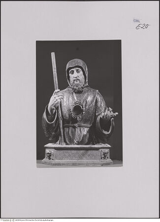 Vorderseite von unbekannt [https://www.deutsche-digitale-bibliothek.de/content/lizenzen/rv-fz/] Heiliger Franz von Paola - Gesamtansicht, bh606944_recto. Foto.