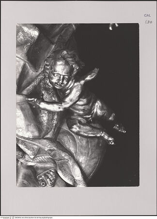 Vorderseite von unbekannt [https://www.deutsche-digitale-bibliothek.de/content/lizenzen/rv-fz/] Mariä Himmelfahrt - Detail: Putto, bh606963_recto. Foto.