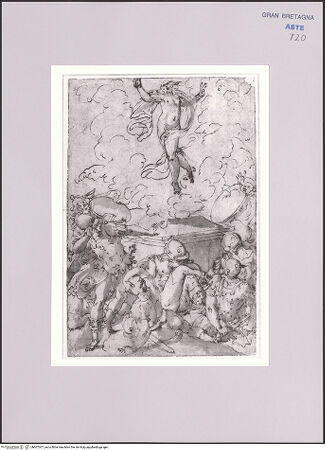 Vorderseite von Sotheby's [https://www.deutsche-digitale-bibliothek.de/content/lizenzen/rv-ez/] Auferstehung Christi - , bh607007_recto. Foto.