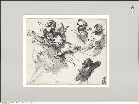 Vorderseite von Sotheby's [https://www.deutsche-digitale-bibliothek.de/content/lizenzen/rv-ez/] Figurenstudien zu einer Gewaltszene - , bh607039_recto. Foto.