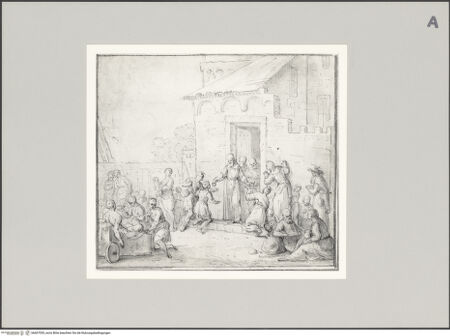 Vorderseite von Sotheby's [https://www.deutsche-digitale-bibliothek.de/content/lizenzen/rv-ez/] Speisung der Armen durch Priester - , bh607053_recto. Foto.