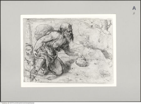 Vorderseite von Sotheby's [https://www.deutsche-digitale-bibliothek.de/content/lizenzen/rv-ez/] Heiliger Hieronymus als Büßer - , bh607078_recto. Foto.