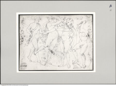 Vorderseite von Sotheby's [https://www.deutsche-digitale-bibliothek.de/content/lizenzen/rv-ez/] Vier Figuren von einem Bacchusrelief - , bh607082_recto. Foto.