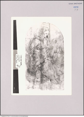 Vorderseite von Sotheby's [https://www.deutsche-digitale-bibliothek.de/content/lizenzen/rv-ez/] Sitzende Madonna - , bh607174_recto. Foto.