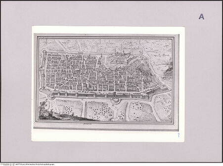 Vorderseite von Sotheby's [https://www.deutsche-digitale-bibliothek.de/content/lizenzen/rv-ez/] Ansicht der Stadt Brescia aus der Vogelperspektive von Süden - , bh607195_recto. Foto.