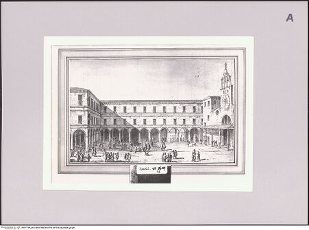 Vorderseite von Sotheby's [https://www.deutsche-digitale-bibliothek.de/content/lizenzen/rv-ez/] Ansicht des Campo di Rialto mit San Giacomo von Südwesten - , bh607199_recto. Foto.