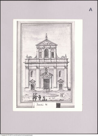 Vorderseite von Sotheby's [https://www.deutsche-digitale-bibliothek.de/content/lizenzen/rv-ez/] Aufriss der Fassade von San Siro in Genua - , bh607213_recto. Foto.