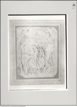 Vorderseite von Staatliche Museen zu Berlin - Preußischer Kulturbesitz [https://www.deutsche-digitale-bibliothek.de/content/lizenzen/rv-ez/] König Karl I. in voller Rüstung zu Pferde - Gesamtansicht, bh607370_recto. Foto.