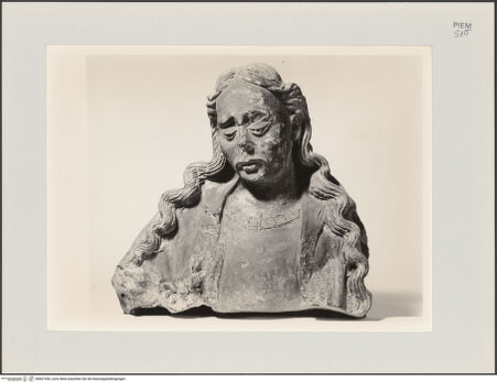 Vorderseite von unbekannt [https://www.deutsche-digitale-bibliothek.de/content/lizenzen/rv-fz/] Fragmente einer Beweinung ChristiMaria Magdalena - , bh607450_recto. Foto.