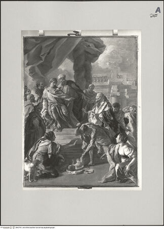 Vorderseite von ICCD [https://www.deutsche-digitale-bibliothek.de/content/lizenzen/rv-ez/] Das Urteil Salomos - Gesamtansicht, bh607491_recto. Foto.