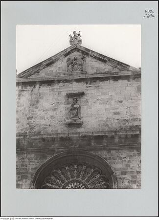 Vorderseite von unbekannt [https://www.deutsche-digitale-bibliothek.de/content/lizenzen/rv-ez/] San DomenicoFassade - Mittelachse, Detail, bh607604_recto. Foto.