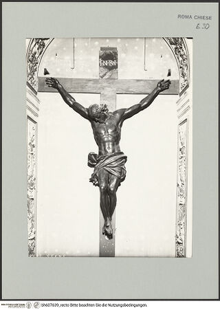 Vorderseite von ICCD [https://www.deutsche-digitale-bibliothek.de/content/lizenzen/rv-ez/] Kruzifix - Gesamtansicht, bh607639_recto. Foto.