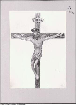 Vorderseite von Quattrone, S.d.F. [https://www.deutsche-digitale-bibliothek.de/content/lizenzen/rv-ez/] Kruzifix - Gesamtansicht, bh607662_recto. Foto.