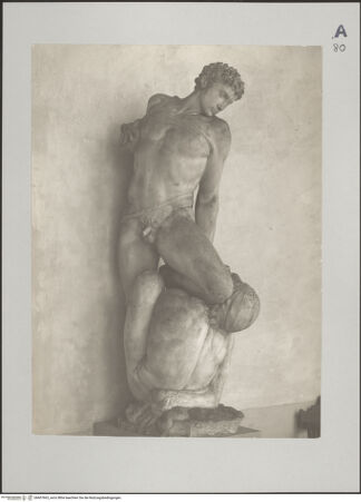 Vorderseite von Soprintendenza alle Gallerie Firenze [https://www.deutsche-digitale-bibliothek.de/content/lizenzen/rv-ez/] Die Tugend besiegt das Laster - Ansicht von vorn, bh607663_recto. Foto.