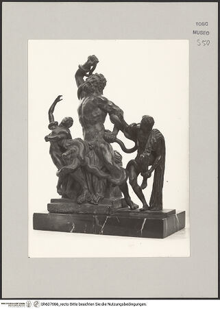 Vorderseite von Soprintendenza alle Gallerie Firenze [https://www.deutsche-digitale-bibliothek.de/content/lizenzen/rv-ez/] Laokoon - , bh607666_recto. Foto.