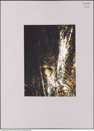 Vorderseite von unbekannt [https://www.deutsche-digitale-bibliothek.de/content/lizenzen/rv-fz/] Maria auf der Mondsichel - Detail: Gewand mit Schriftzug, bh607694_recto. Foto: Negri Arnoldi, Francesco.