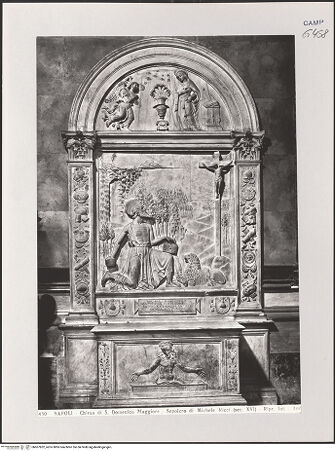 Vorderseite von Alinari [https://www.deutsche-digitale-bibliothek.de/content/lizenzen/rv-ez/] Altar des heiligen Hieronymus - Gesamtansicht, bh607852_recto. Foto.