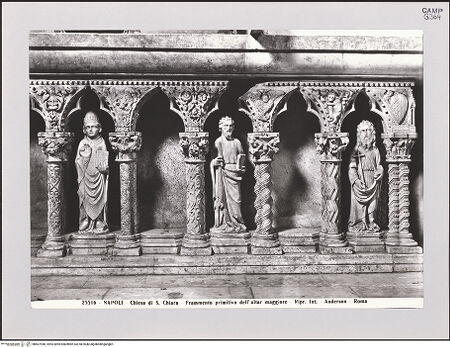 Vorderseite von Alinari [https://www.deutsche-digitale-bibliothek.de/content/lizenzen/rv-ez/] Hauptaltar - Rückseite vor 1933, Detail, bh607948_recto. Foto.
