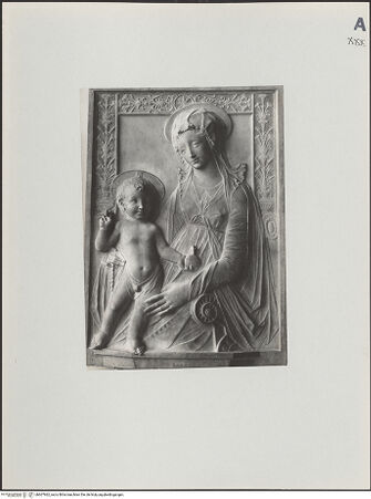 Vorderseite von Vasari [https://www.deutsche-digitale-bibliothek.de/content/lizenzen/rv-ez/] Madonna - , bh607962_recto. Foto.