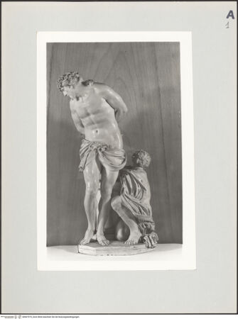 Vorderseite von Soprintendenza Gallerie - Napoli [https://www.deutsche-digitale-bibliothek.de/content/lizenzen/rv-ez/] Christus an der Geißelsäule - , bh607975_recto. Foto.