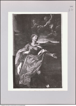 Vorderseite von Arte Fotografica (Rom) [https://www.deutsche-digitale-bibliothek.de/content/lizenzen/rv-ez/] Die heilige Irene von Portugal - Gesamtansicht, bh608091_recto. Foto.