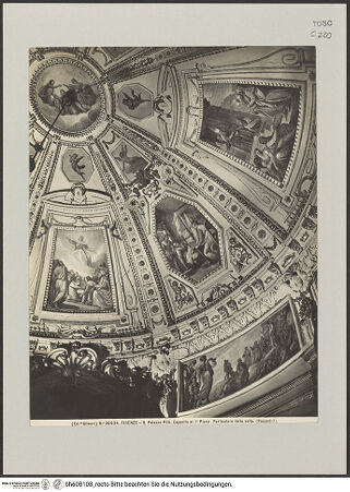 Vorderseite von Alinari [https://www.deutsche-digitale-bibliothek.de/content/lizenzen/rv-ez/] Palazzo PittiCappella Palatina - Apsis, Ausschnitt, bh608108_recto. Foto.