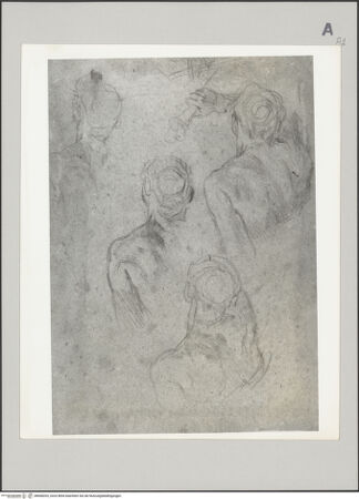 Vorderseite von Bibliotheca Hertziana [https://www.deutsche-digitale-bibliothek.de/content/lizenzen/rv-fz/] Studie männlicher Rückenakte - , bh608203_recto. Foto.