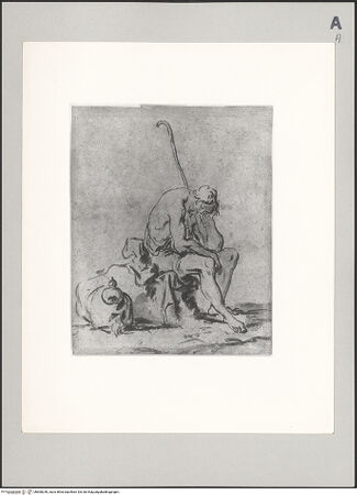 Vorderseite von Bibliotheca Hertziana [https://www.deutsche-digitale-bibliothek.de/content/lizenzen/rv-fz/] Ein ruhender Hirte - , bh608240_recto. Foto.