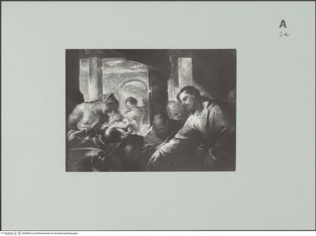 Vorderseite von Soprintendenza alle Antichità - Calabria [https://www.deutsche-digitale-bibliothek.de/content/lizenzen/rv-ez/] Christus und die Ehebrecherin - , bh608302_recto. Foto.