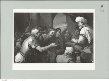 Vorderseite von Museo del Prado [https://www.deutsche-digitale-bibliothek.de/content/lizenzen/rv-ez/] Christus vor Pilatus - , bh608304_recto. Foto.