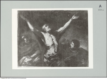 Vorderseite von Réunion des Musées Nationaux [https://www.deutsche-digitale-bibliothek.de/content/lizenzen/rv-ez/] Kreuzigung des heiligen Andreas - , bh608312_recto. Foto.