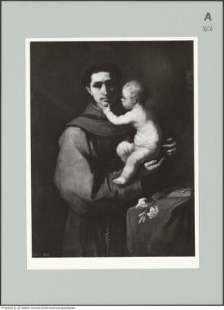 Vorderseite von Museo del Prado [https://www.deutsche-digitale-bibliothek.de/content/lizenzen/rv-ez/] Der heilige Antonius von Padua - , bh608337_recto. Foto.