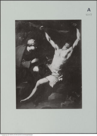 Vorderseite von Rheinisches Bildarchiv [https://www.deutsche-digitale-bibliothek.de/content/lizenzen/rv-ez/] Der heilige Sebastian wird von der Witwe Irene gepflegt - , bh608339_recto. Foto.