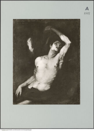 Vorderseite von Bayerische Staatsgemäldesammlungen [https://www.deutsche-digitale-bibliothek.de/content/lizenzen/rv-ez/] Das Martyrium des heiligen Sebastian - , bh608341_recto. Foto.