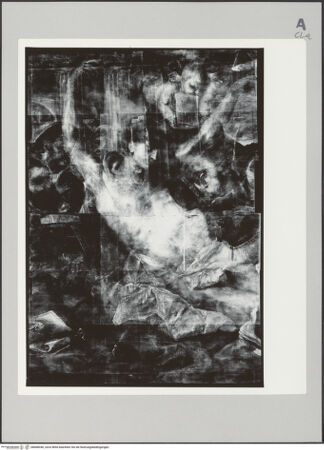 Vorderseite von Philadelphia Museum of Art [https://www.deutsche-digitale-bibliothek.de/content/lizenzen/rv-ez/] Der heilige Sebastian wird von der Witwe Irene gepflegt - linker Teil, bh608346_recto. Foto.