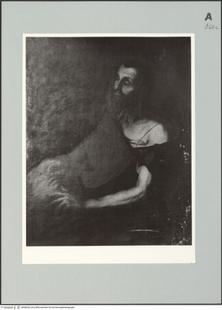 Vorderseite von Gallotti, M. C. [https://www.deutsche-digitale-bibliothek.de/content/lizenzen/rv-fz/] Karneades mit dem Kopf des Paniscus - , bh608356_recto. Foto.